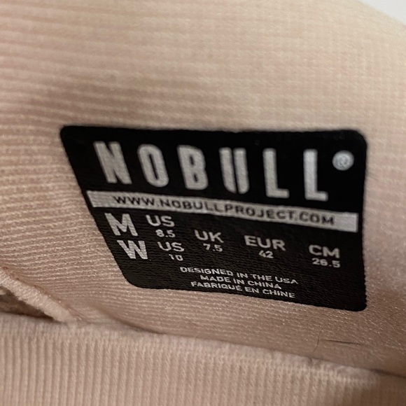 Women’s Nobull Blush Heather Trainer Sz 10 - Picture 6 of 10